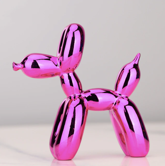 Metallic Balloon Dog