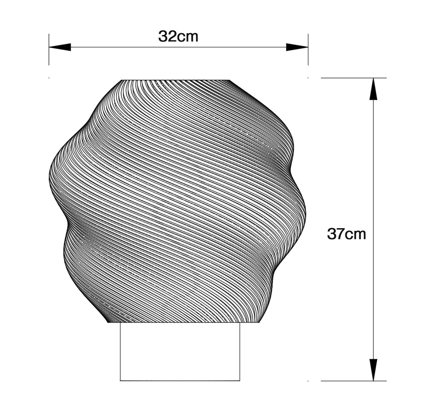 Air Lamp Opale Grande