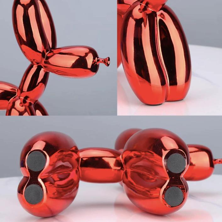 Metallic Balloon Dog