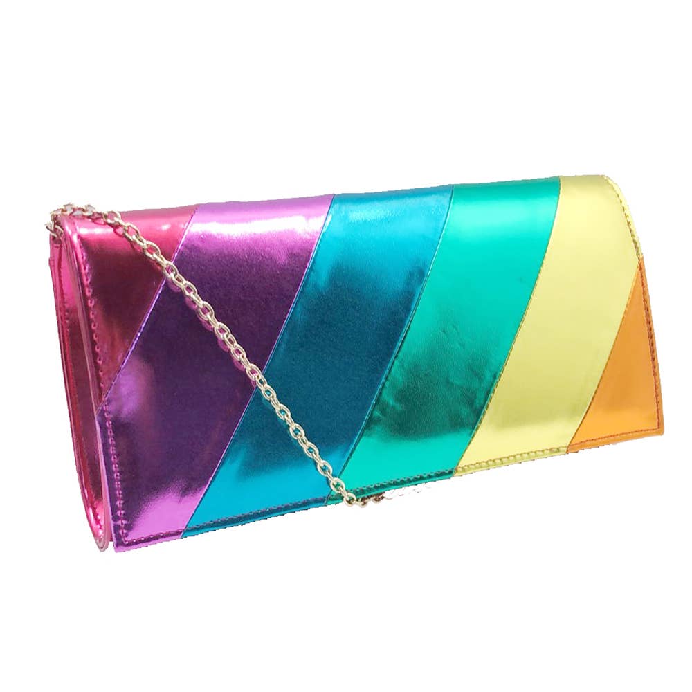 Aurora Rainbow Clutch