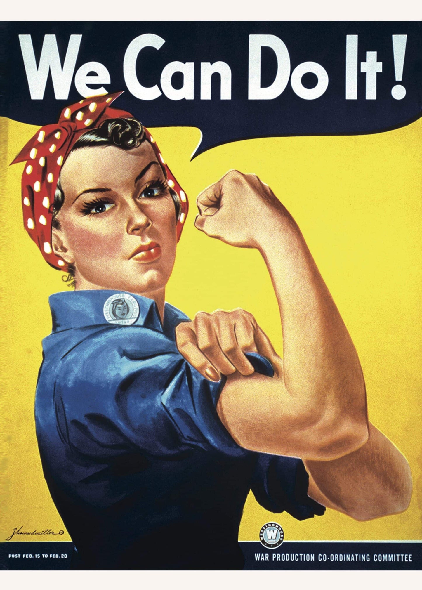 We can do it Plakat