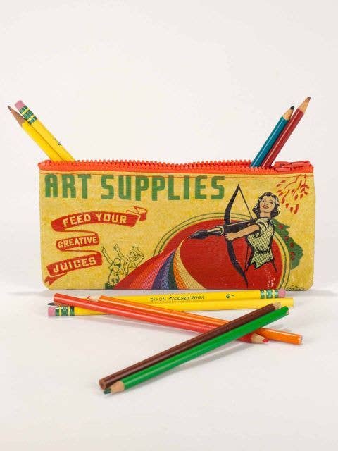 Art Supplies Pencil Case