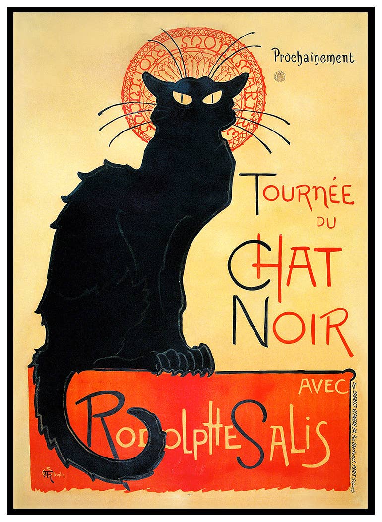 Le Chat Noir Plakat