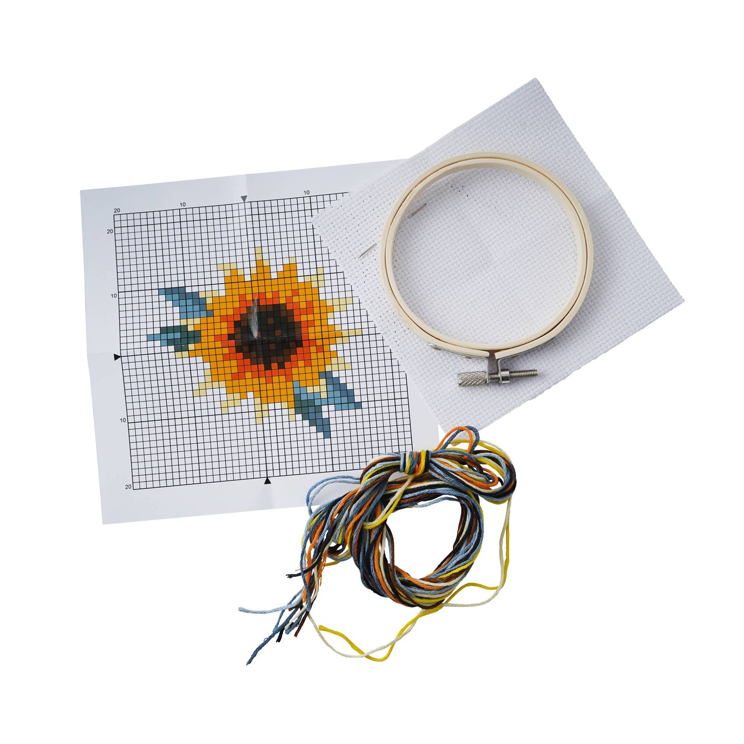 Sunflower Broderisett