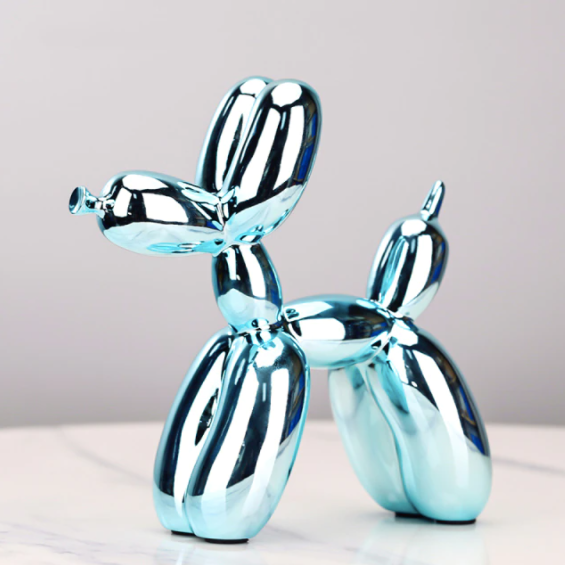 Metallic Balloon Dog