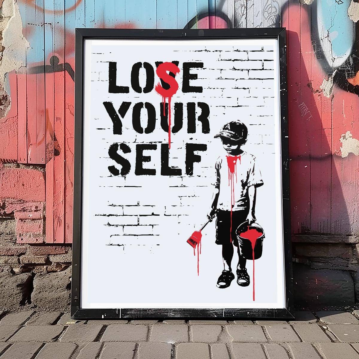 Lose yourself Plakat