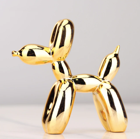 Metallic Balloon Dog