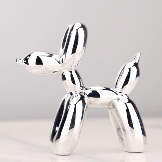 Metallic Balloon Dog