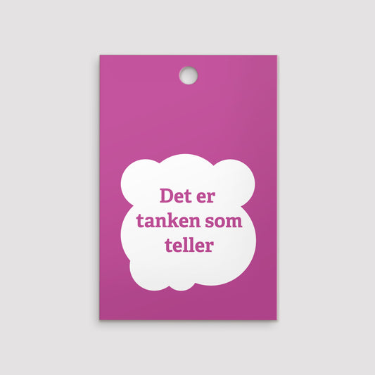 Gavelapp, Tanken som teller