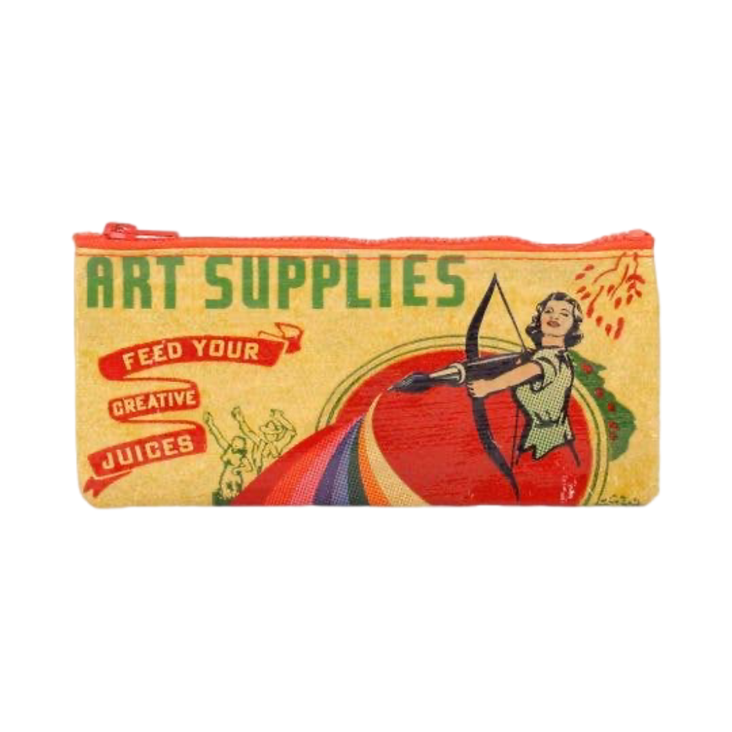 Art Supplies Pencil Case