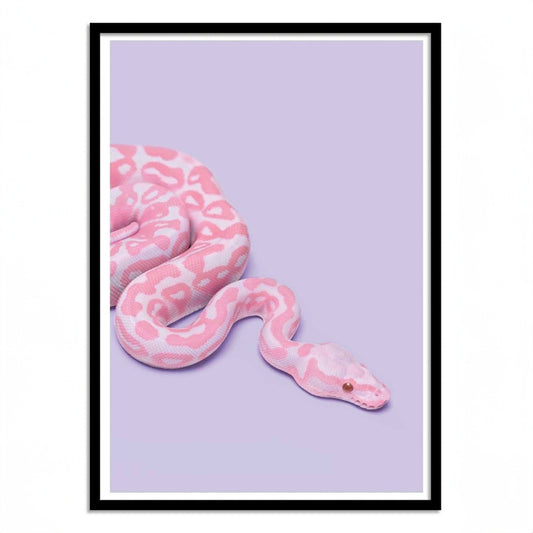 Pink Snake Plakat