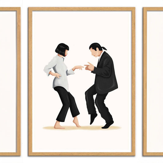 Pulp Fiction Dance Plakat