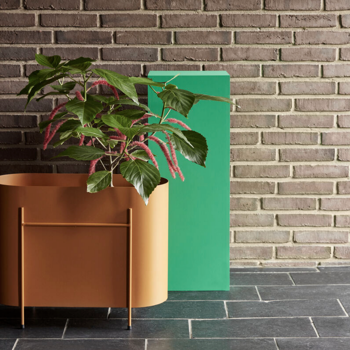 Oblong Planter Orange