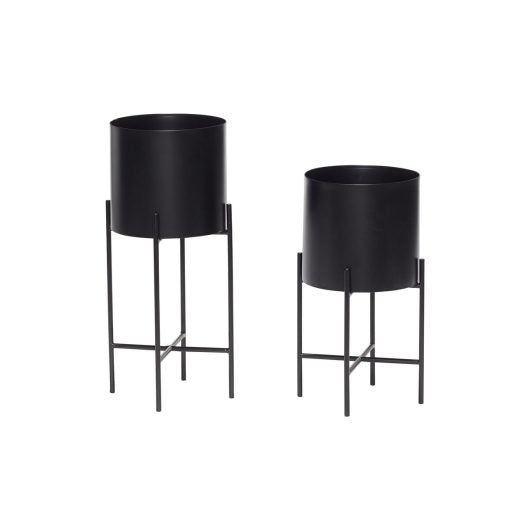 Airy Pots Black Set