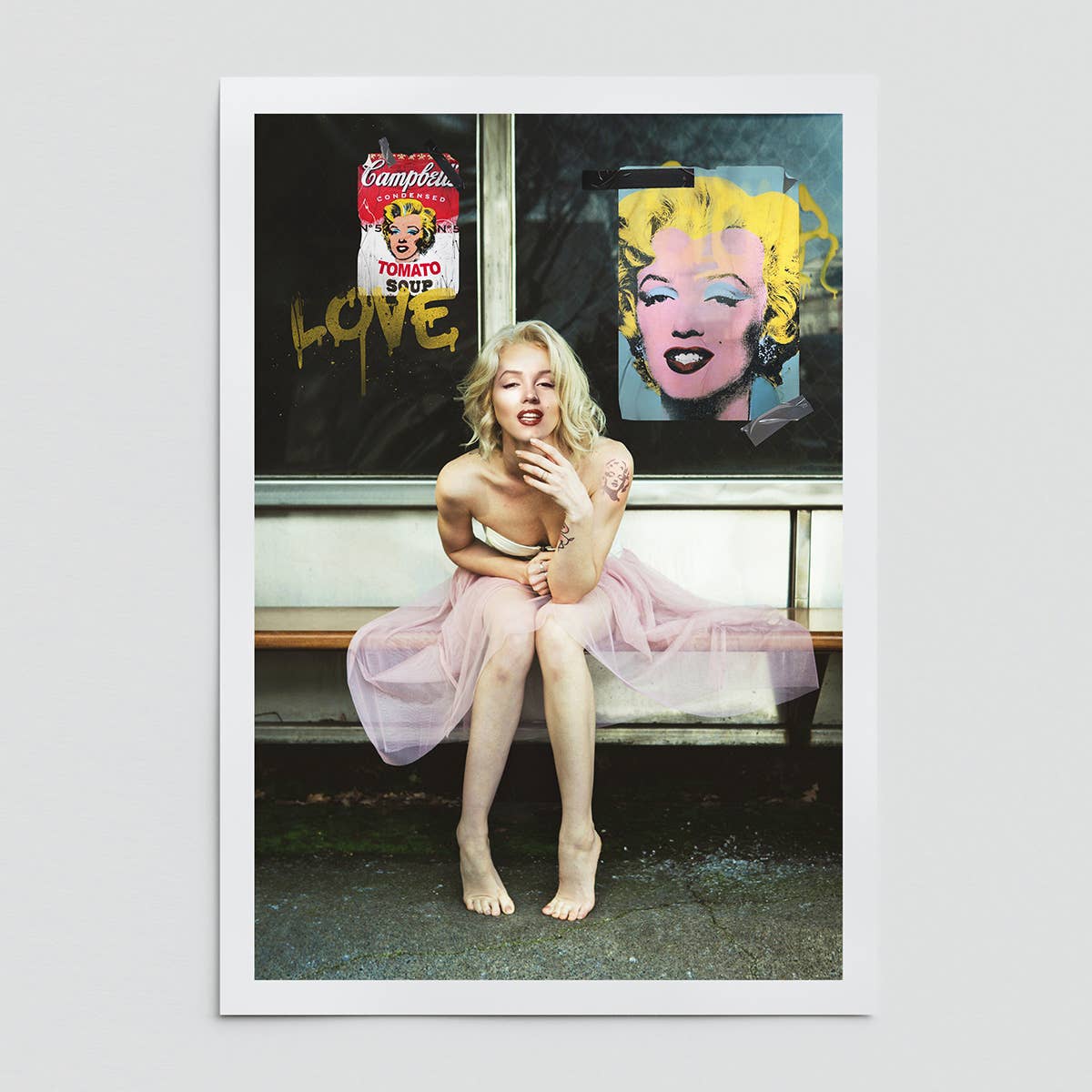 Artistic Marilyn Plakat