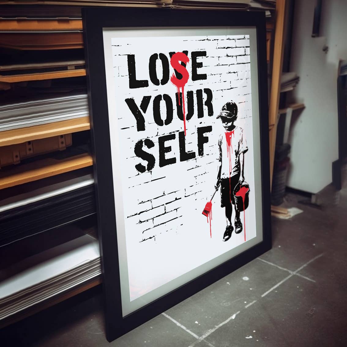 Lose yourself Plakat