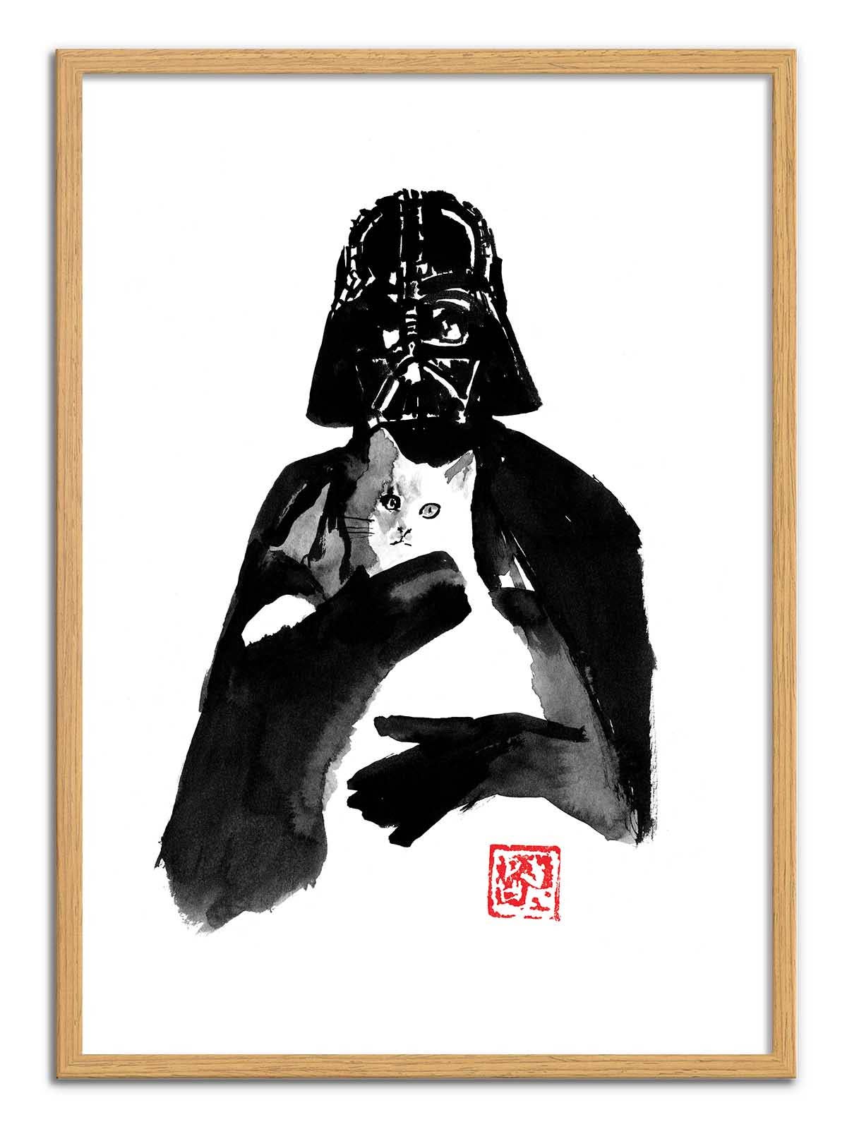 Darth Vader and Cat Plakat