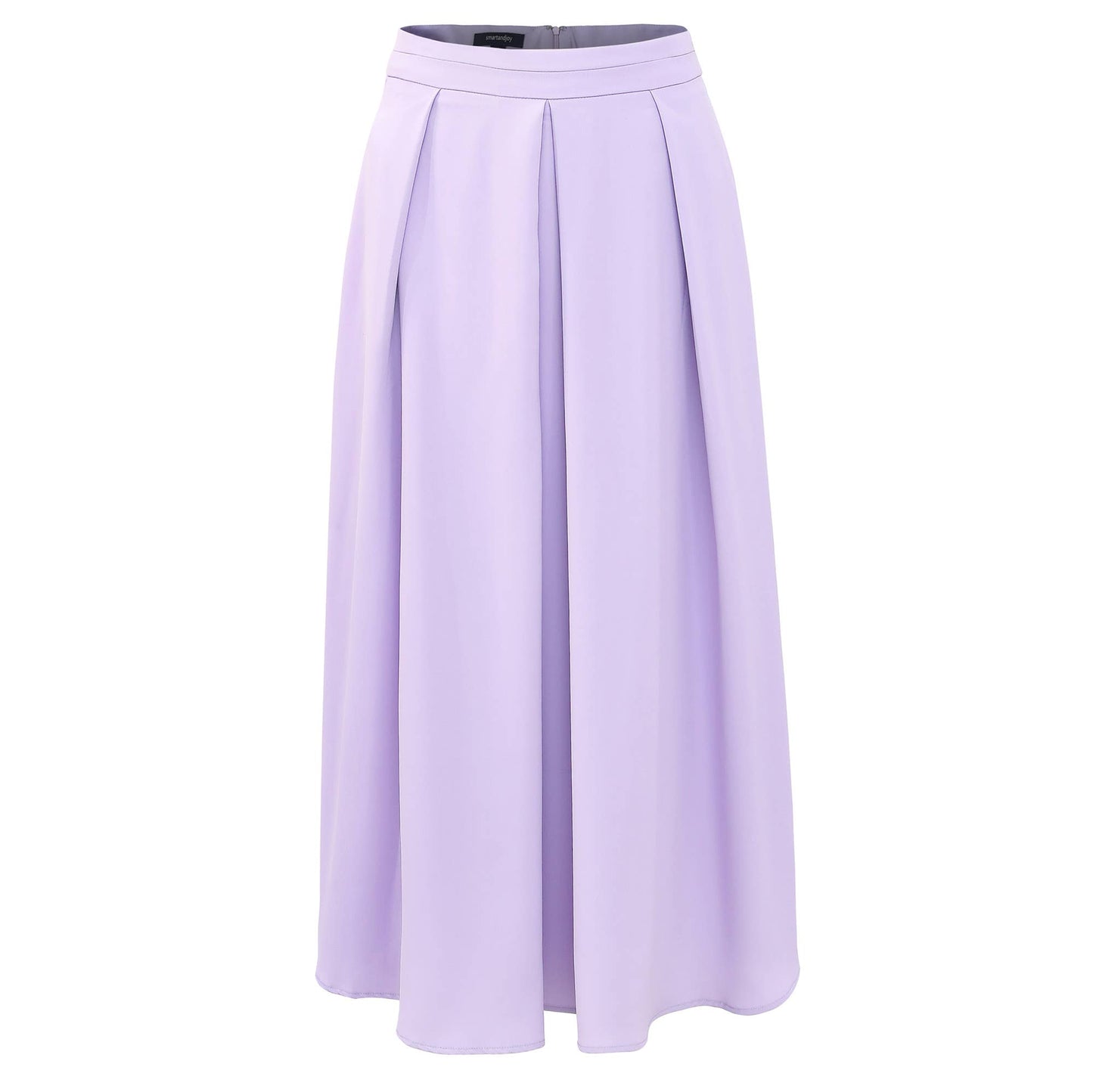 Pleated Lilac Skjørt