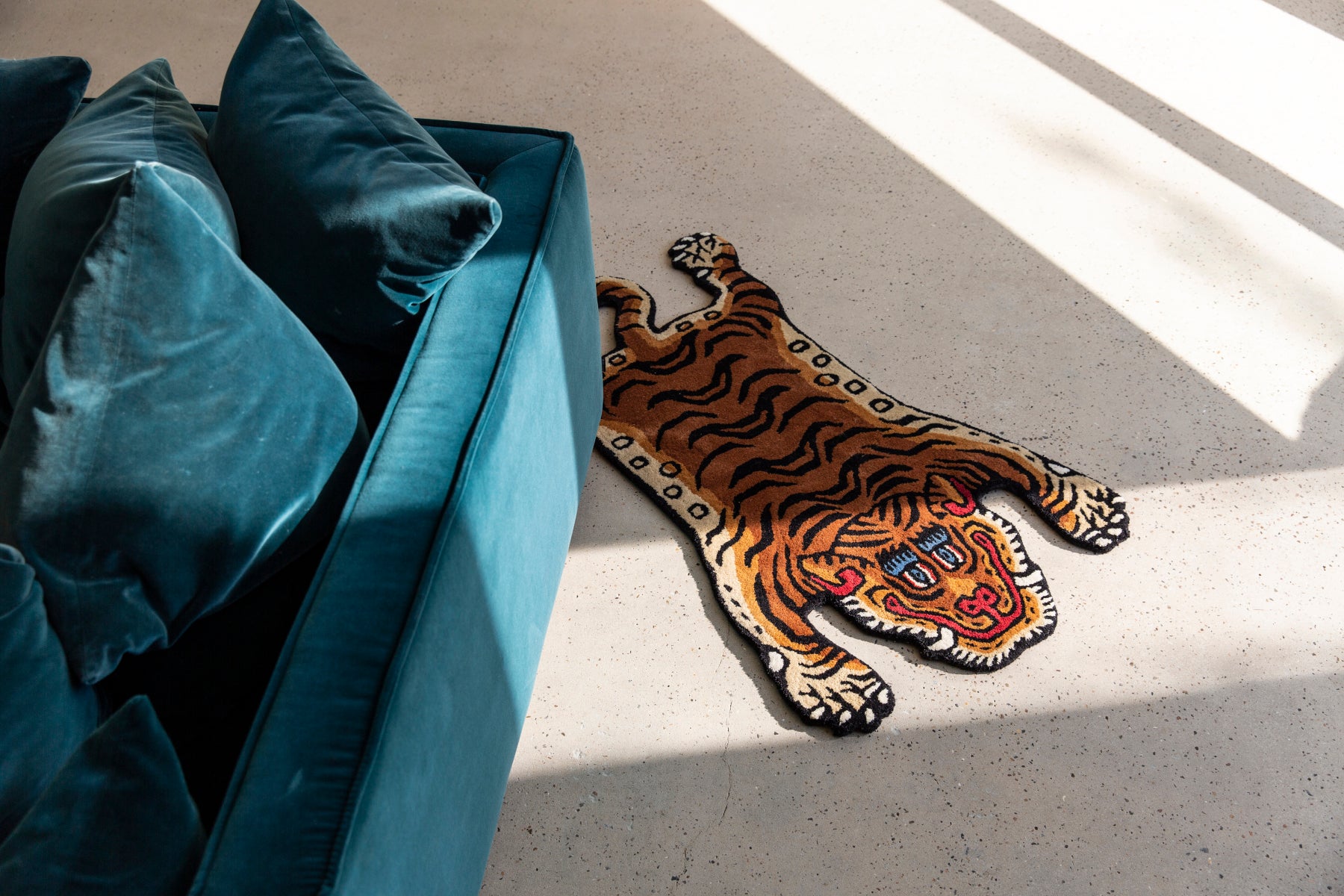 Tiger rug small 2